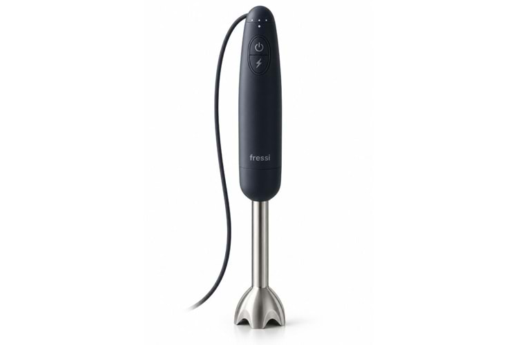 Fressi FR-HB271 Urban Paslanmaz Çelik Bıçaklı Turbo 1000W Lacivert El Blenderı