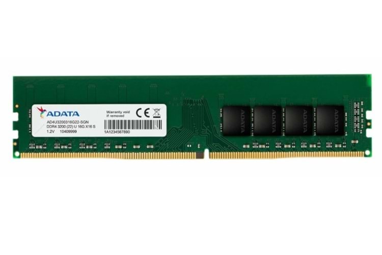 Adata 16GB 3200MHZ PC DDR4 RAM CL22