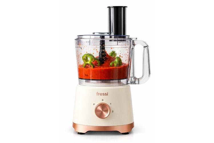 Fressi FR-PBL02 Armonia 2,5L Hız Ayarlı 1200W Krem Power Blender Seti