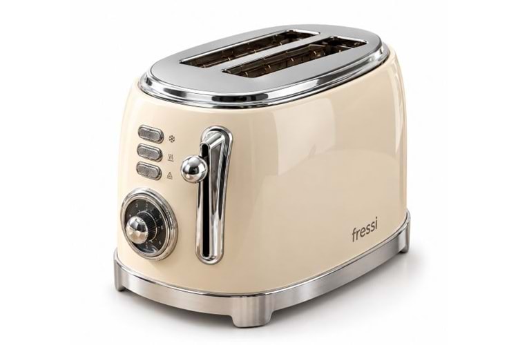 Fressi FR-EK0525 Panella 2 Dilim + Tost Aparatlı Krem Ekmek Kızartma Makinesi