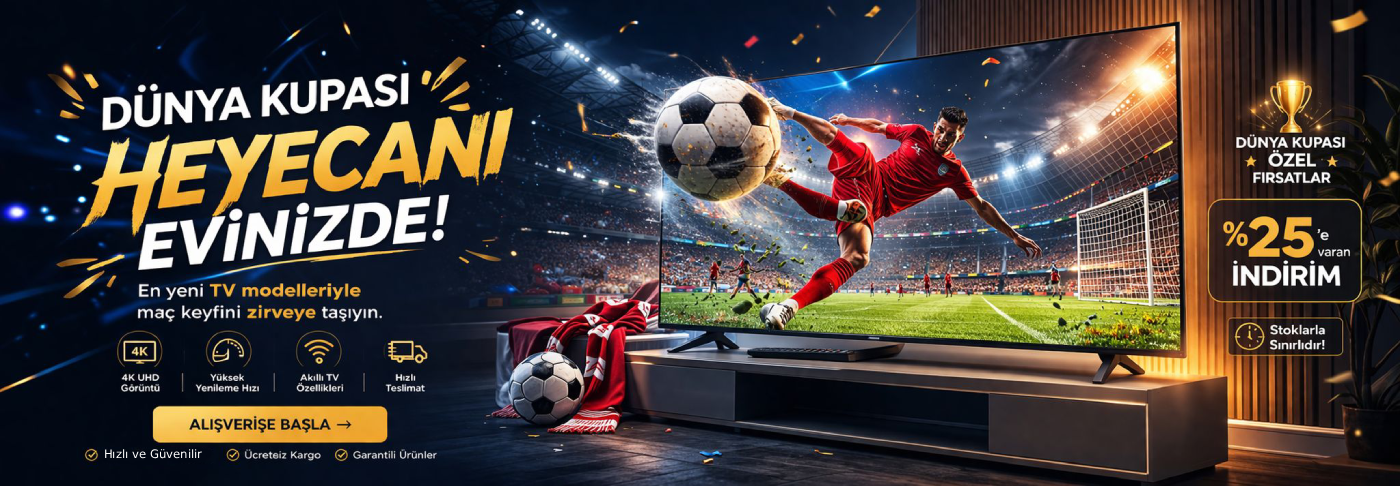 LED, OLED ve QLED TV çeşitleri yan yana sergileniyor