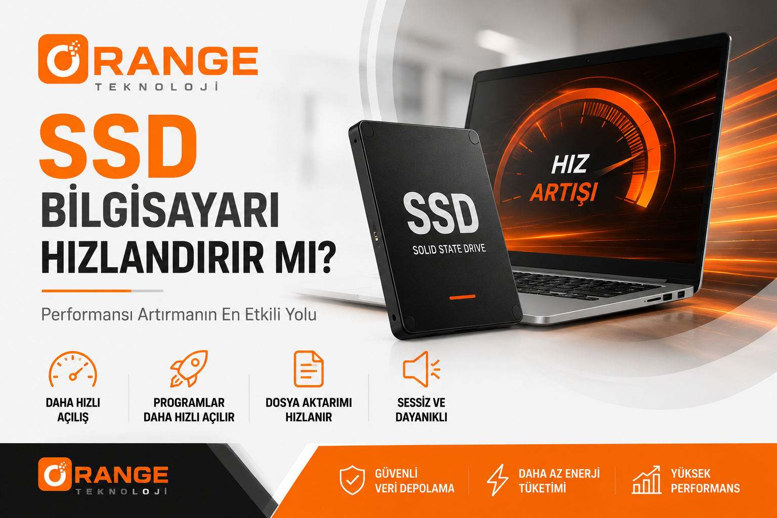 SSD Bilgisayarı Hızlandırır mı? Performansı Artırmanın En Etkili Yolu