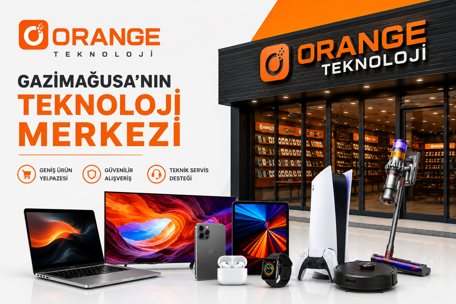 Gazimağusa Teknoloji Mağazası: Orange Teknoloji