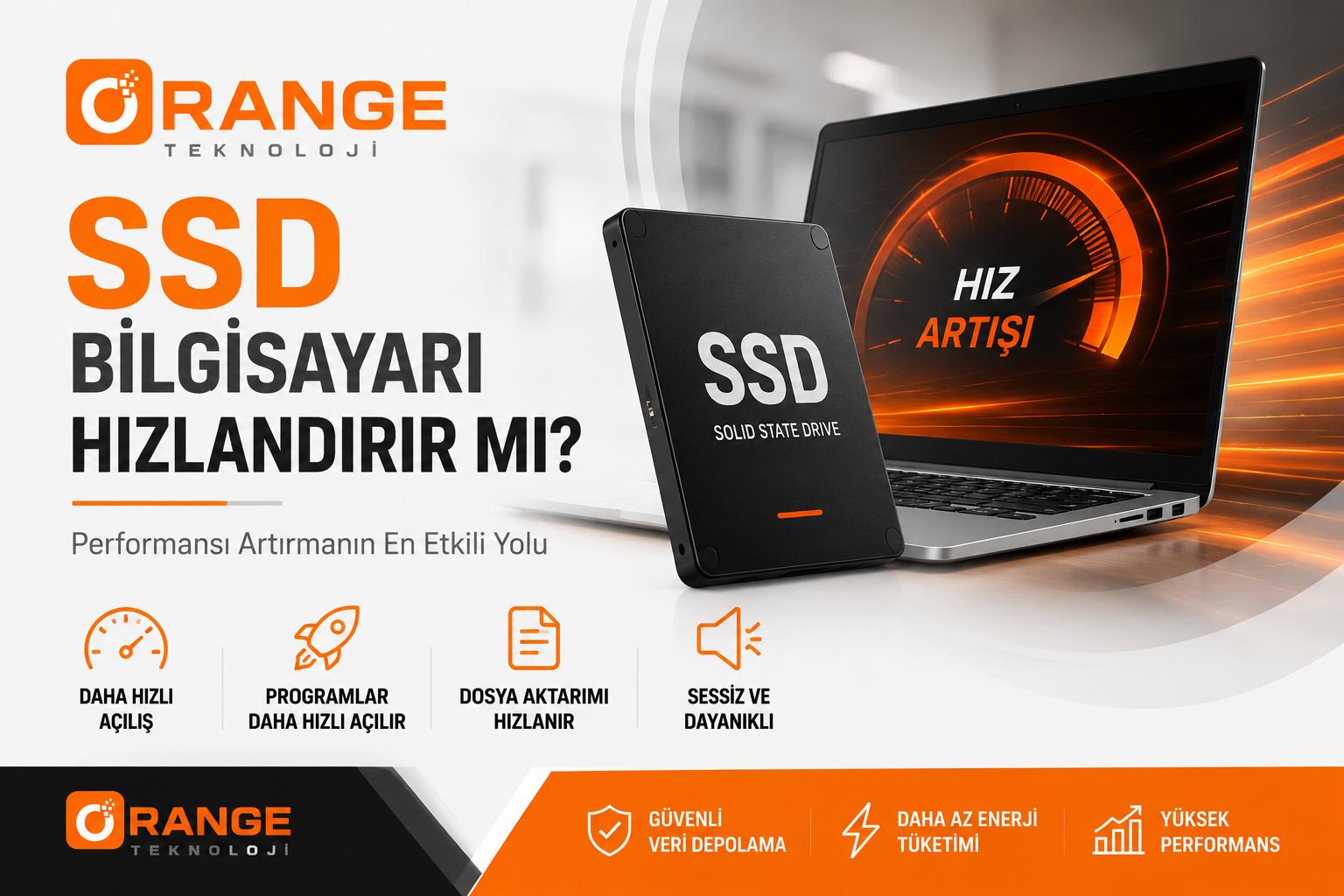 SSD Bilgisayarı Hızlandırır mı? Performansı Artırmanın En Etkili Yolu