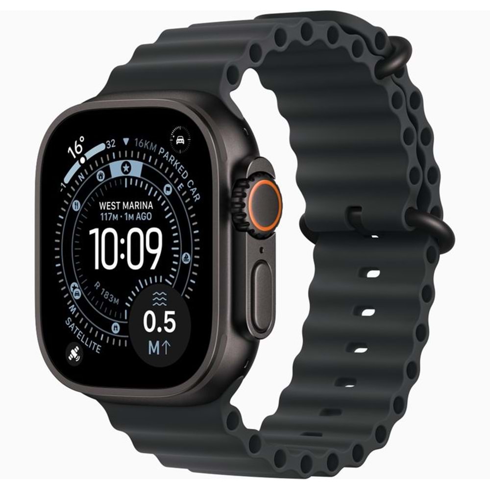 Apple Watch Ultra 3 49 mm Black Ti Black