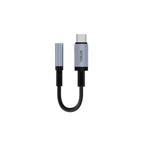 Wiwu 3.5 mm Jack to Usb-C Headphone Adaptör