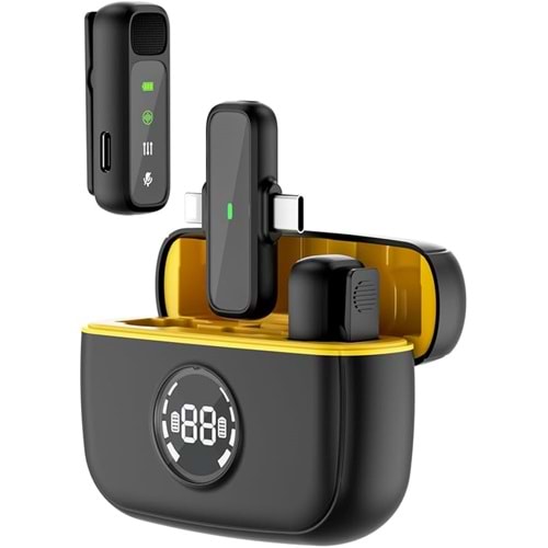 Wiwu WM003 Wireless Microphone Black