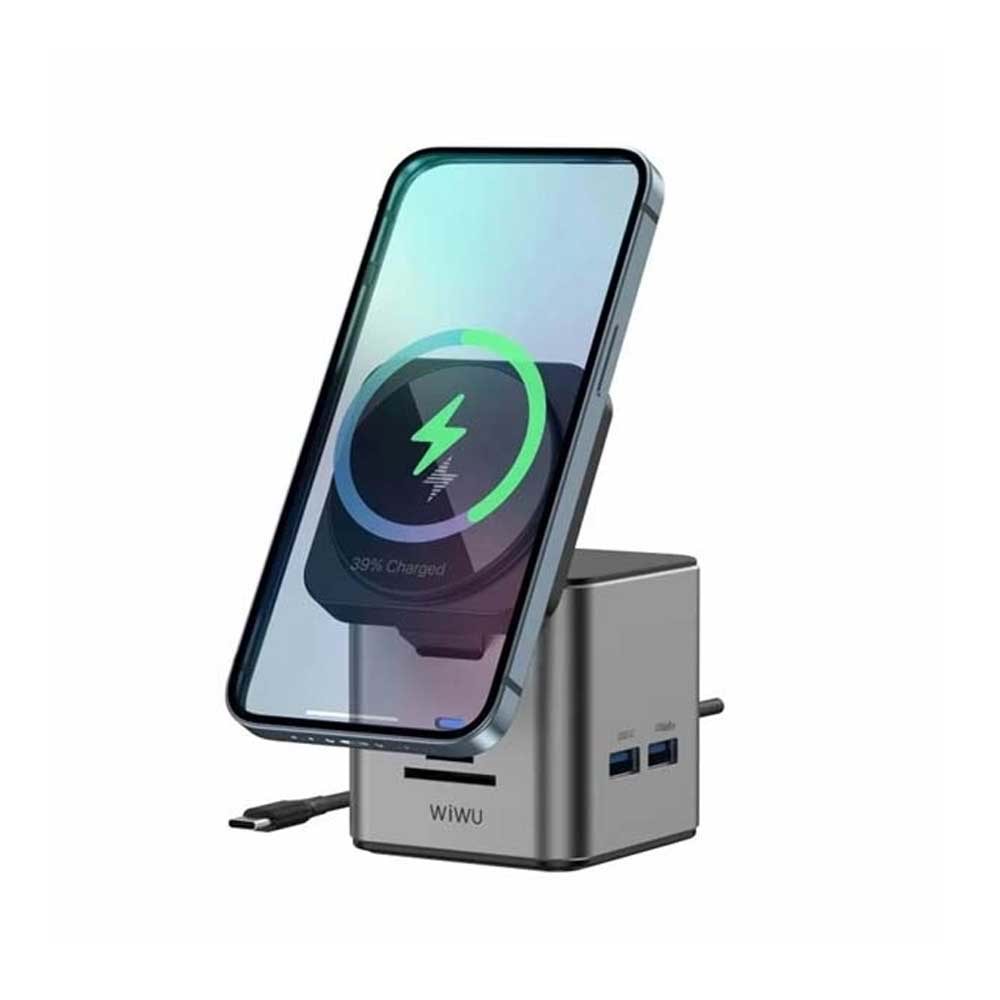 Wiwu W025 Cube Hub 9 in 1 USB-C Docking