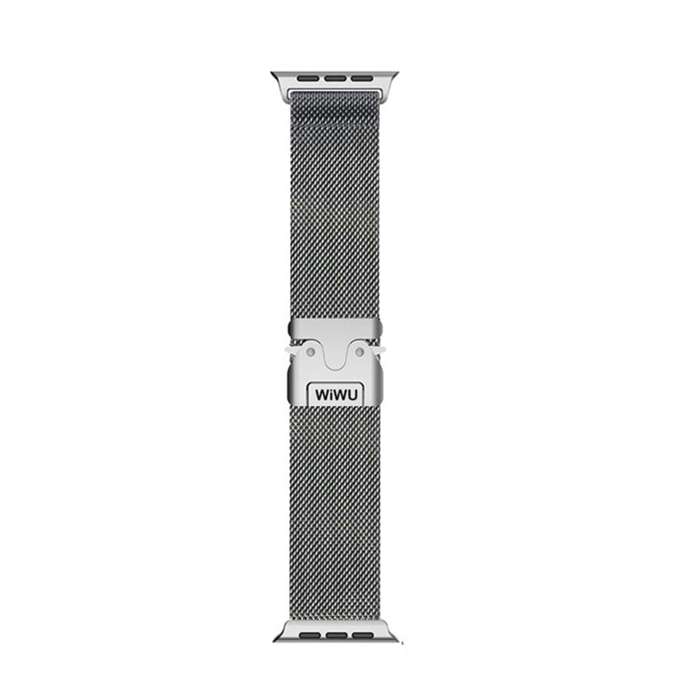 Wiwu Watchband for iWatch 42/44/45/49mm Silver