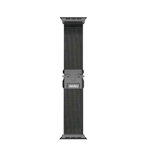 Wiwu Watchband for iWatch 42/44/45/49mm Black