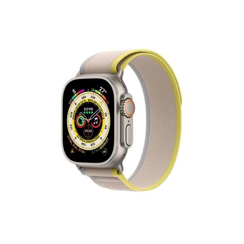 Wiwu Trail Loop Saat Kordonu iWatch 42/44/45/49mm Yellow/Rice
