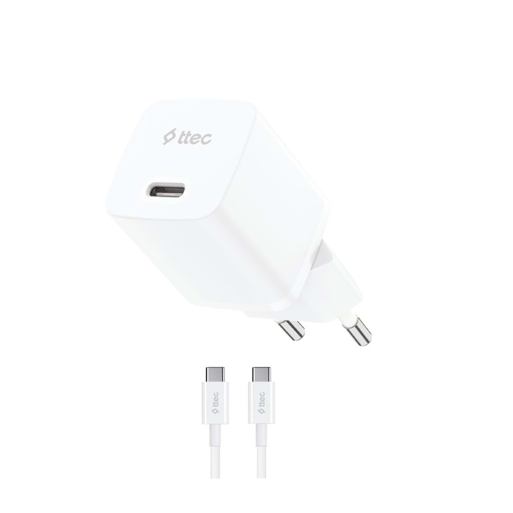 Ttec 2SCG20CB Smart Charger Pro USB-C to Type-C Şarj Aleti