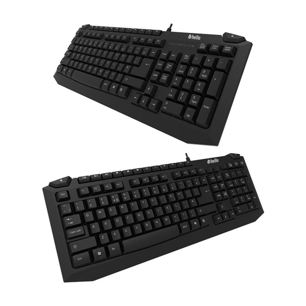 Hello HL-4624 2.4ghz 14 Multımedıa Tuşlu Kablosuz Klavye