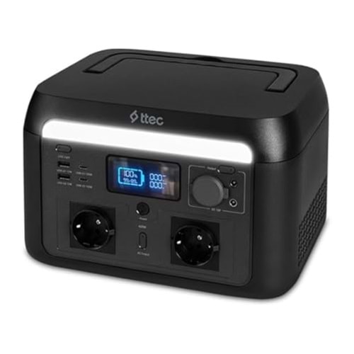 Ttec PowerMax 204,8Wh 300W Taşınabilir Güç İstasyonu