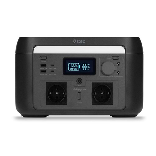 Ttec PowerMax Pro 512Wh 600W Taşınabilir Güç İstasyonu