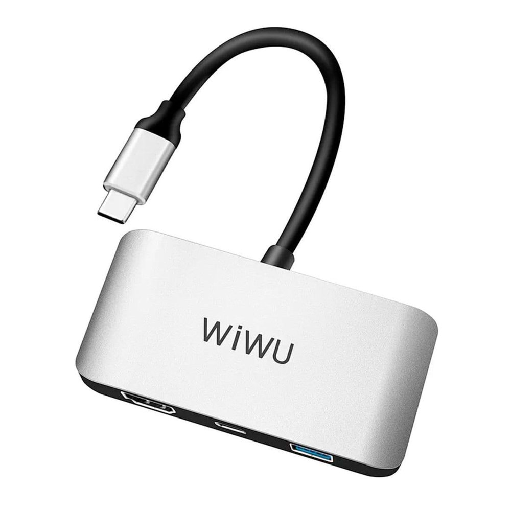 WiwuU Alpha 3-in-1 USB-C Hub