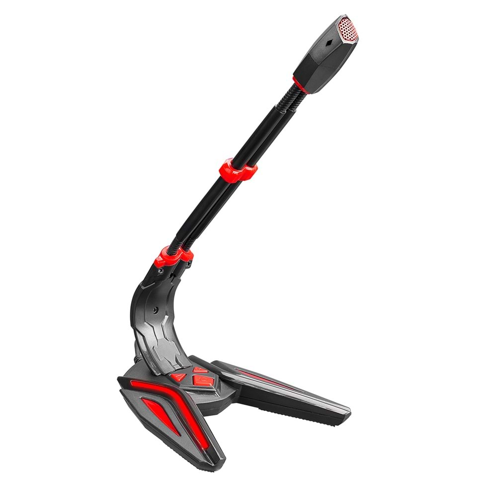 Rampage RMX-M9 COBRA Siyah USB Masaüstü Led Mikrofon