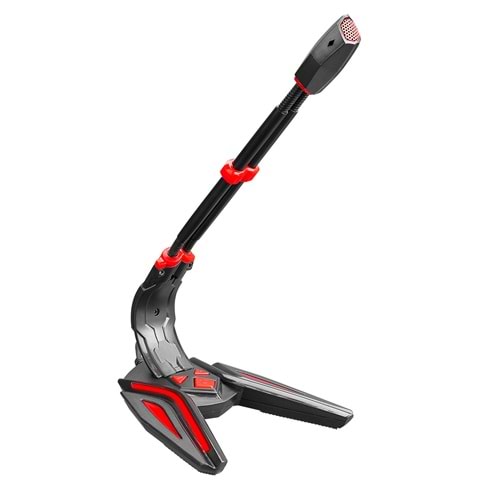 Rampage RMX-M9 COBRA Siyah USB Masaüstü Led Mikrofon
