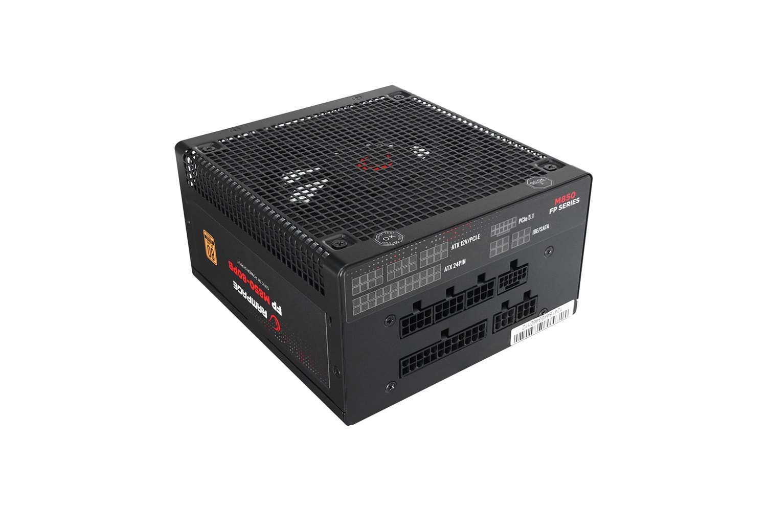 Rampage FP Series M850-80PB 850W 80 Plus Bronze 14cm Fan Full Modular APFC Siyah Power Supply