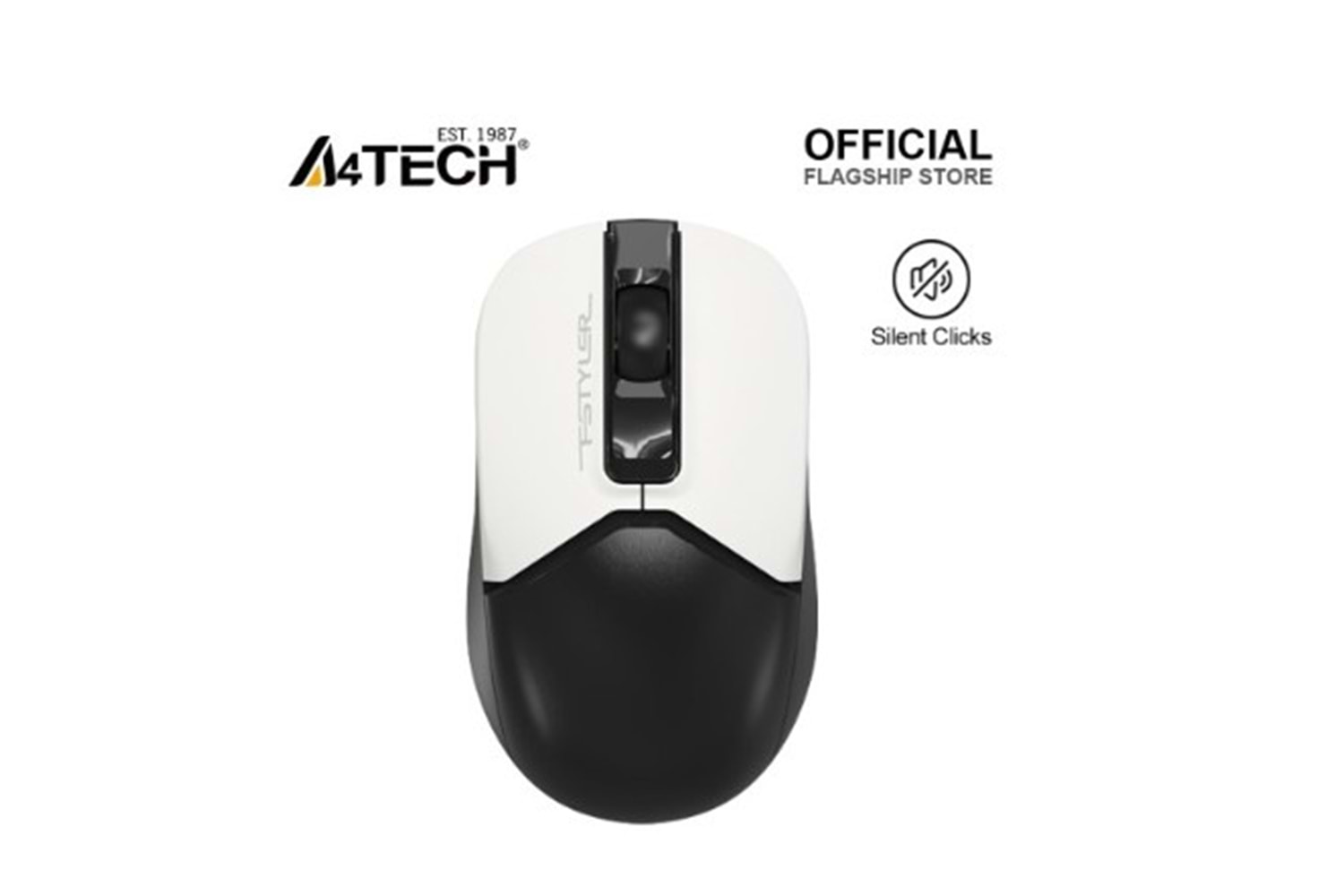 A4 Tech FG12S Optik Panda Nano Silent Kablosuz Mouse 1200 DPI