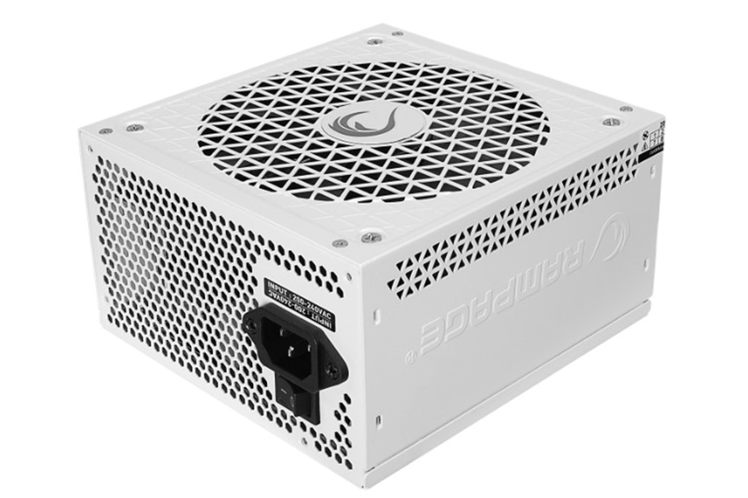 Rampage P750 750W 80+ GOLD APFC 14cm Long Life HDB Fan Beyaz PC Power Supply