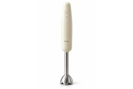 Fressi FR-HB271 Melina Paslanmaz Çelik Bıçaklı Turbo 1000W Krem El Blenderı