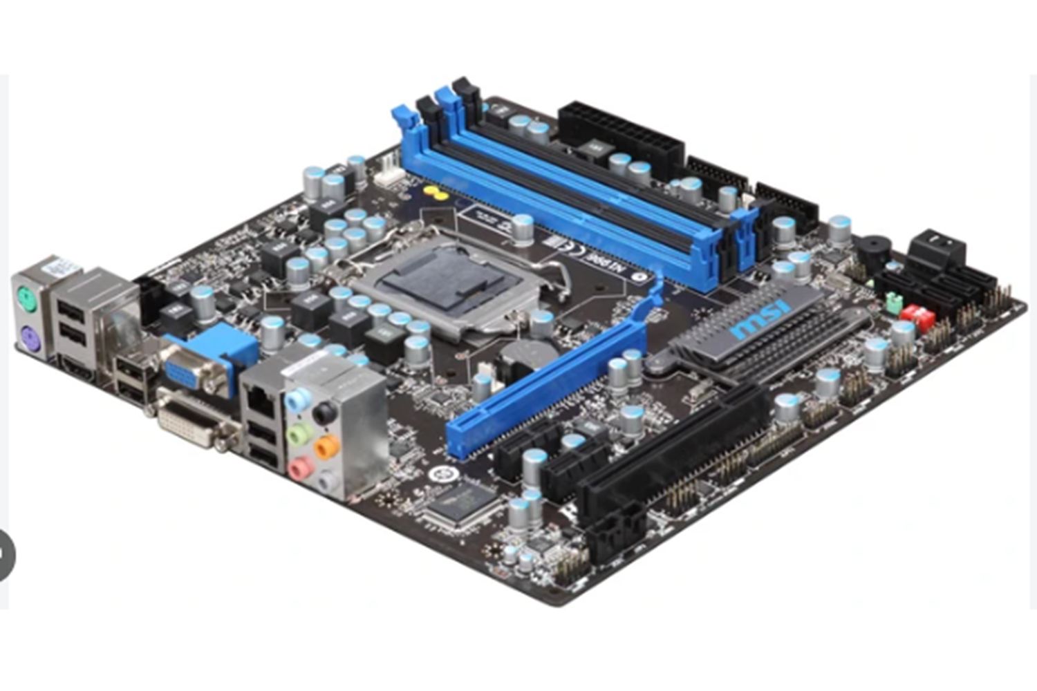 MSI H55M-E33 H55 Ddr3 Vga + GLan + Sata 16X Anakart LGA 1156